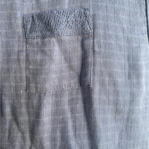 Roxy Girls Dress Dusty Blue with Pockets Size 12 - Picture 2 of 7